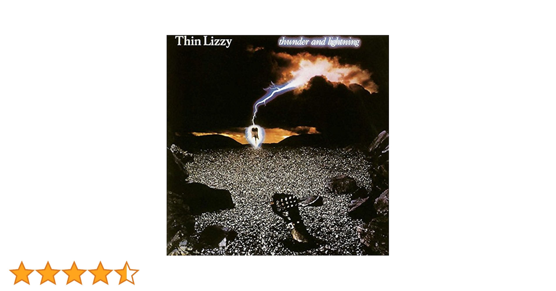 THIN LIZZY THUNDER AND LIGHTNIN シンリジィ THIN LIZZY - THUNDER AND LIGHTNING DEMOS(1CDR) - navy-blue